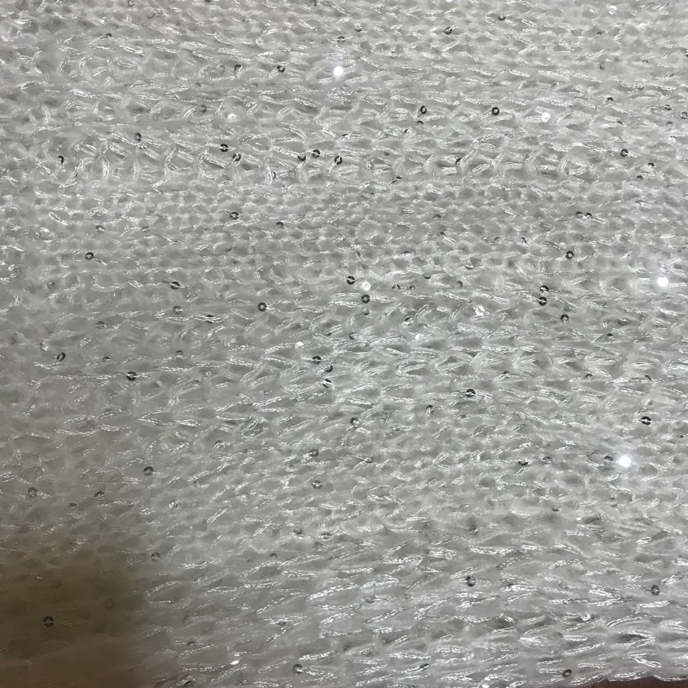 NWOT White Knit Infinity Scarf by Mixit - Picture 4 of 4
